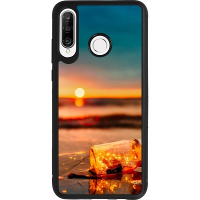 Huawei P30 Lite Case Hülle - Silikon schwarz Summer 2021 16