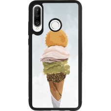 Coque Huawei P30 Lite - Silicone rigide noir Summer 2025 Cornet