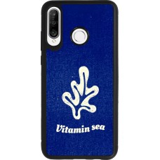 Huawei P30 Lite Case Hülle - Silikon schwarz Vitamin sea Summer 2026