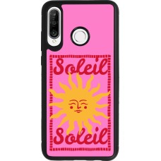 Huawei P30 Lite Case Hülle - Silikon schwarz Sun sun 2026