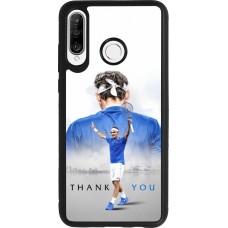 Coque Huawei P30 Lite - Silicone rigide noir Thank you Roger