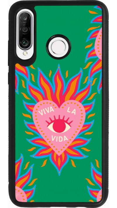 Huawei P30 Lite Case Hülle - Silikon schwarz Viva la vida 2026