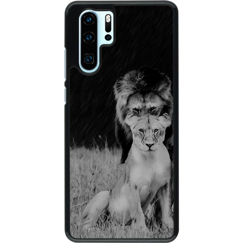 Hülle Huawei P30 Pro - Angry lions