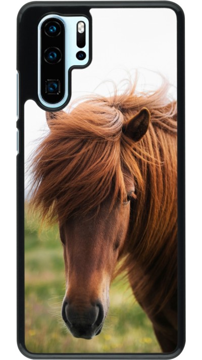 Coque Huawei P30 Pro - Autumn 22 horse in the wind