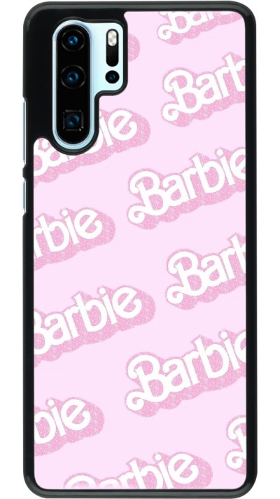 Huawei P30 Pro Case Hülle - Barbie light pink pattern
