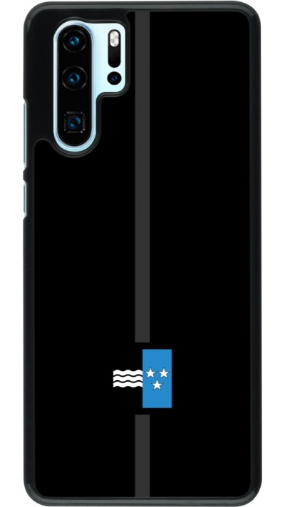 Huawei P30 Pro Case Hülle - Kanton AG schwarz