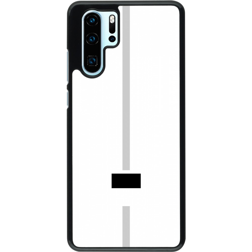 Huawei P30 Pro Case Hülle - Kanton FR weiss
