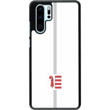 Huawei P30 Pro Case Hülle - Kanton JU weiss