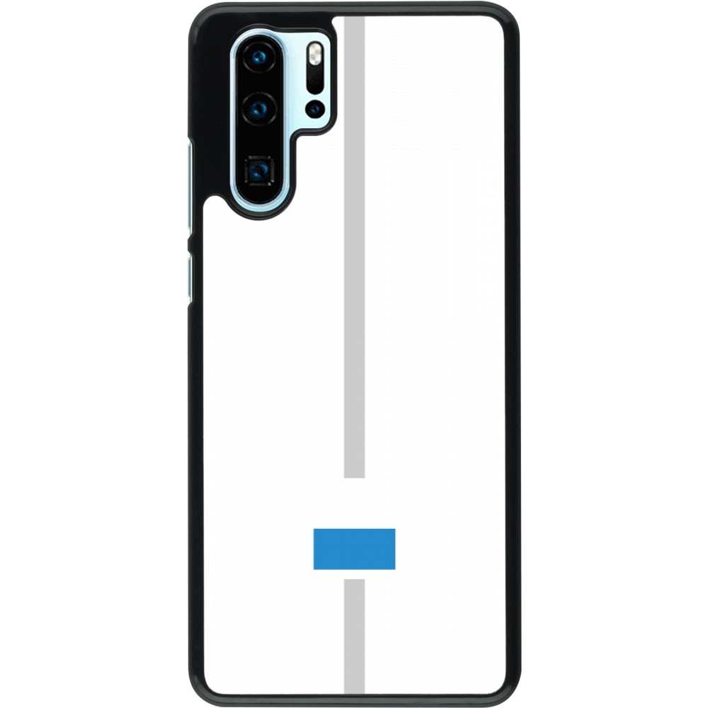 Coque Huawei P30 Pro - Canton LU blanc