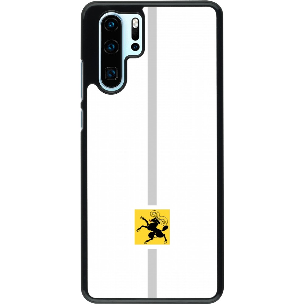 Huawei P30 Pro Case Hülle - Kanton SH weiss