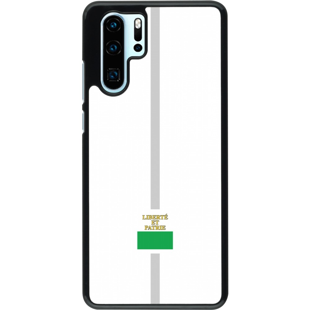 Huawei P30 Pro Case Hülle - Kanton VD weiss
