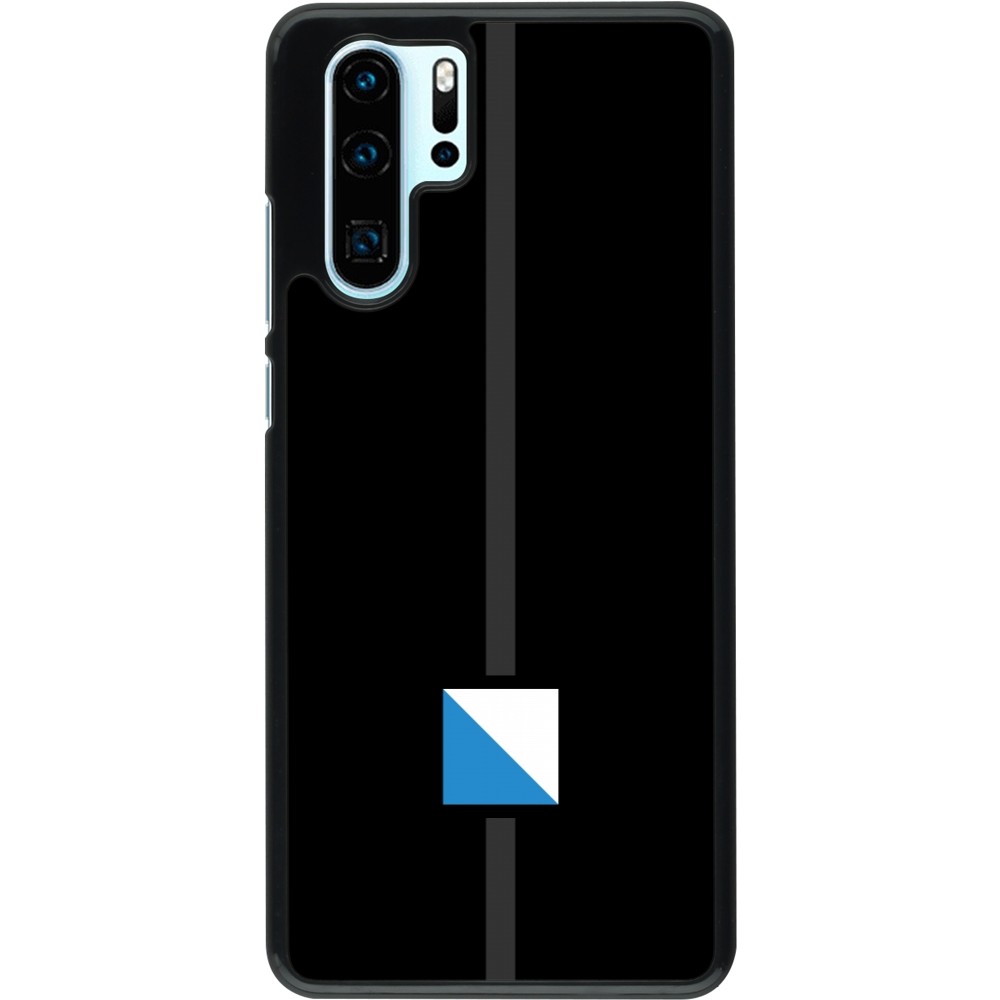 Coque Huawei P30 Pro - Canton ZH noir