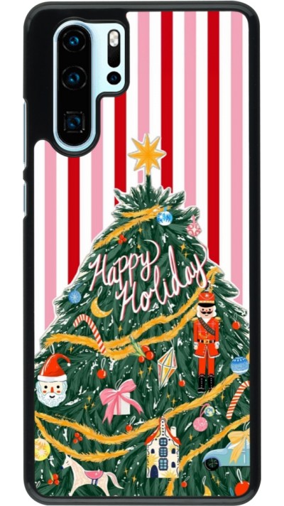Coque Huawei P30 Pro - Christmas 25 Happy Holiday