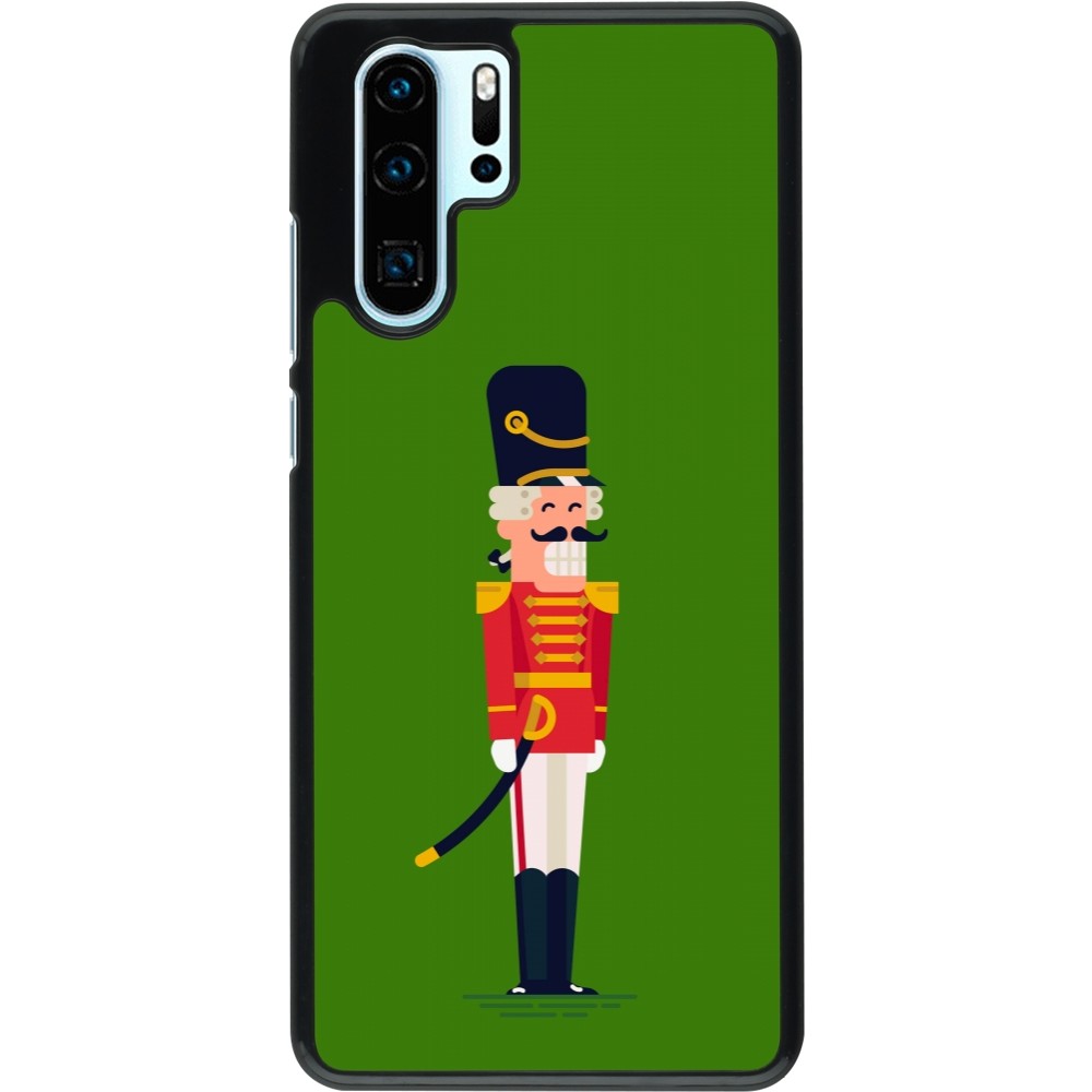 Coque Huawei P30 Pro - Christmas 25 Nutcracker Green