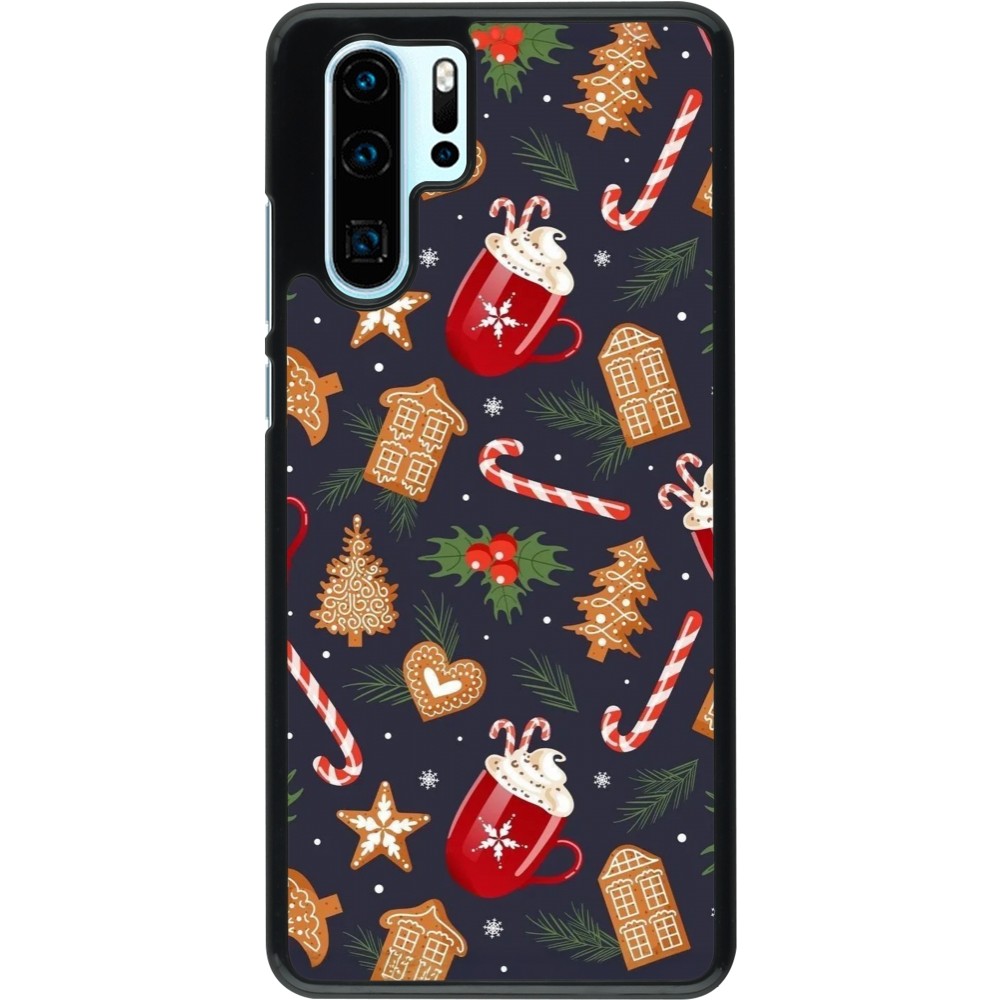 Coque Huawei P30 Pro - Christmas 25 Pattern Gingerbread House