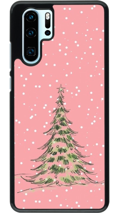 Coque Huawei P30 Pro - Christmas 25 Pink Tree