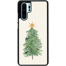 Coque Huawei P30 Pro - Christmas 25 Sketch Tree