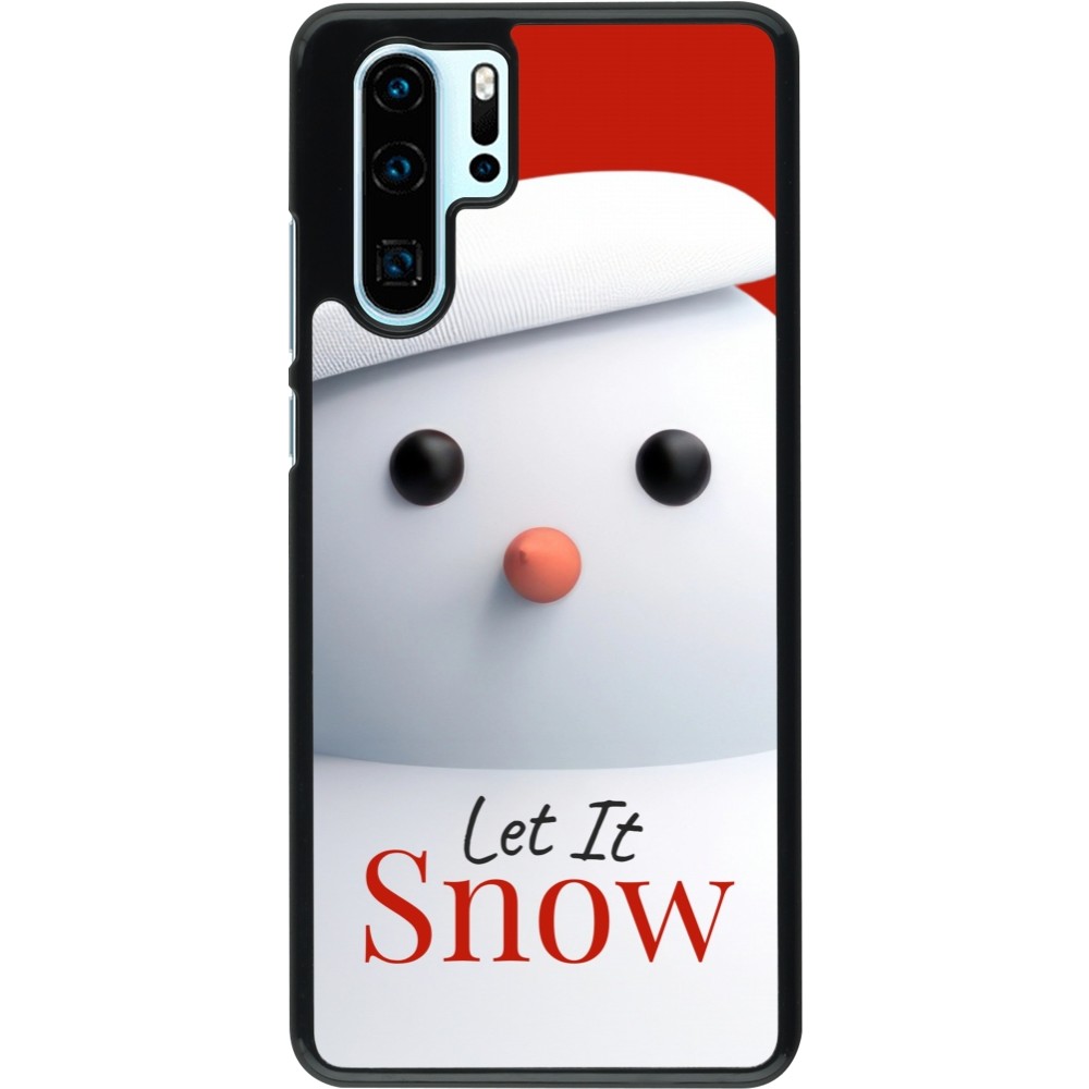 Coque Huawei P30 Pro - Christmas 25 Xmas Snowman