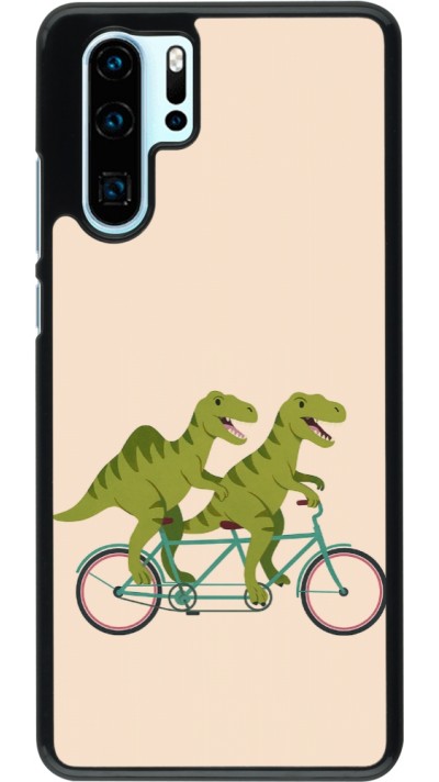 Coque Huawei P30 Pro - Dinosaurs on bikes 2026