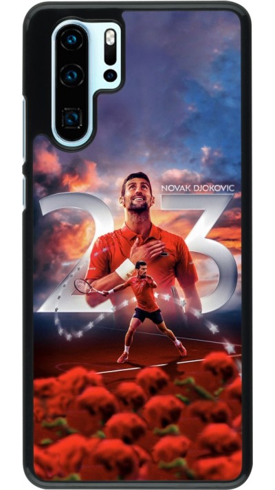 Huawei P30 Pro Case Hülle - Djokovic 23 Grand Slam