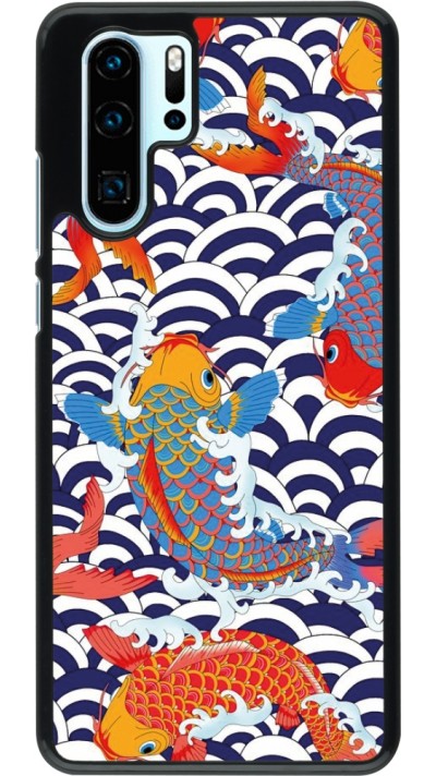 Huawei P30 Pro Case Hülle - Easter 2023 japanese fish