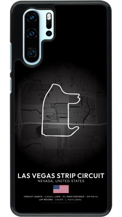 Huawei P30 Pro Case Hülle - F1 Track 2025 Las Vegas