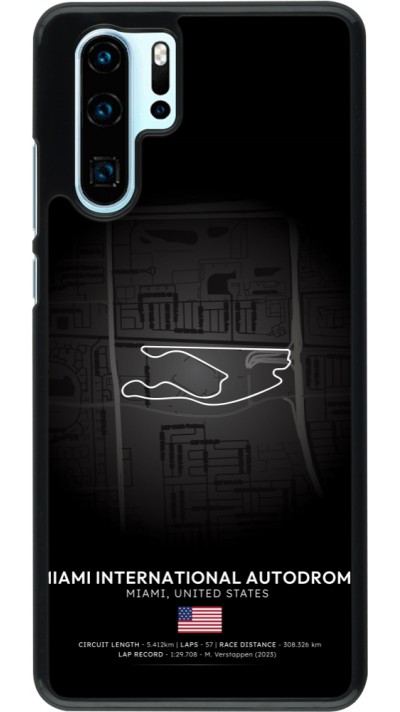 Huawei P30 Pro Case Hülle - F1 Track 2025 Miami