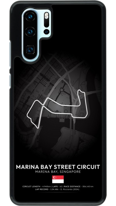 Huawei P30 Pro Case Hülle - F1 Track 2025 Singapore
