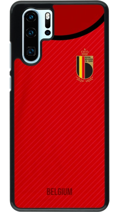 Coque Huawei P30 Pro - Maillot de football Belgique 2022 personnalisable