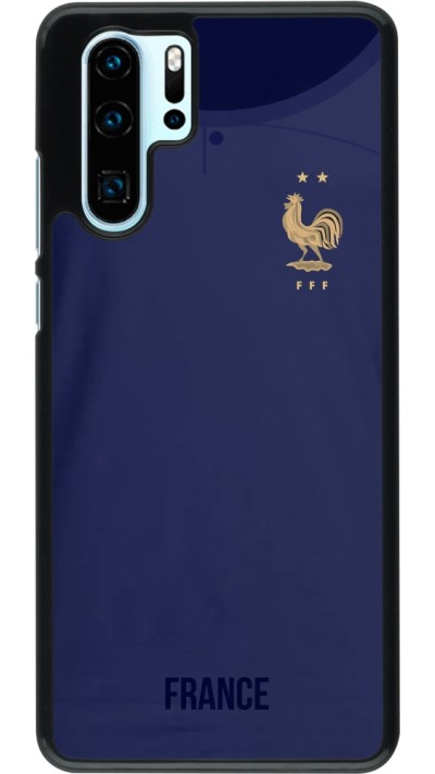 Coque Huawei P30 Pro - Maillot de football France 2022 personnalisable
