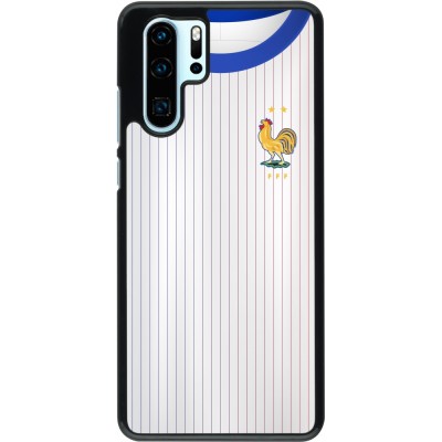 Coque Huawei P30 Pro - Maillot de football France Extérieur personnalisable