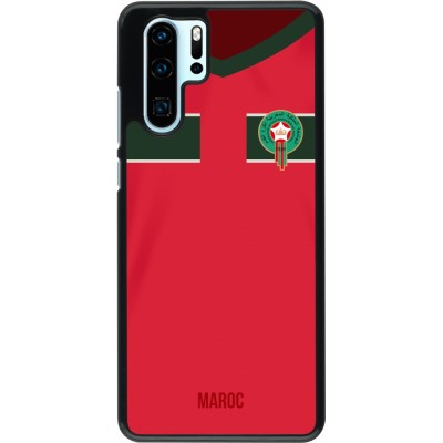 Coque Huawei P30 Pro - Maillot de football Maroc 2022 personnalisable