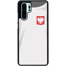 Coque Huawei P30 Pro - Maillot de football Pologne 2022 personnalisable