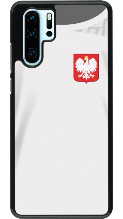 Coque Huawei P30 Pro - Maillot de football Pologne 2022 personnalisable