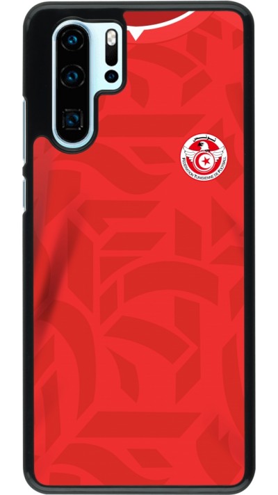 Coque Huawei P30 Pro - Maillot de football Tunisie 2022 personnalisable