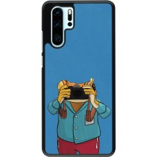 Coque Huawei P30 Pro - Frog with camera DTMF