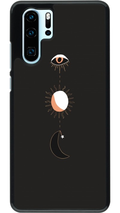 Huawei P30 Pro Case Hülle - Halloween 22 eye sun moon