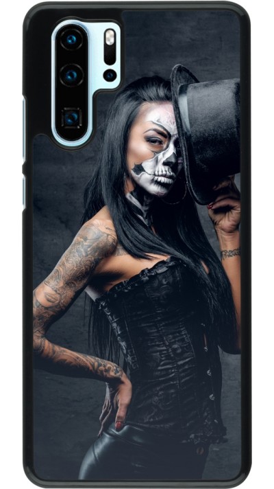 Coque Huawei P30 Pro - Halloween 22 Tattooed Girl