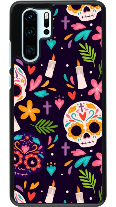 Huawei P30 Pro Case Hülle - Halloween 2023 mexican style