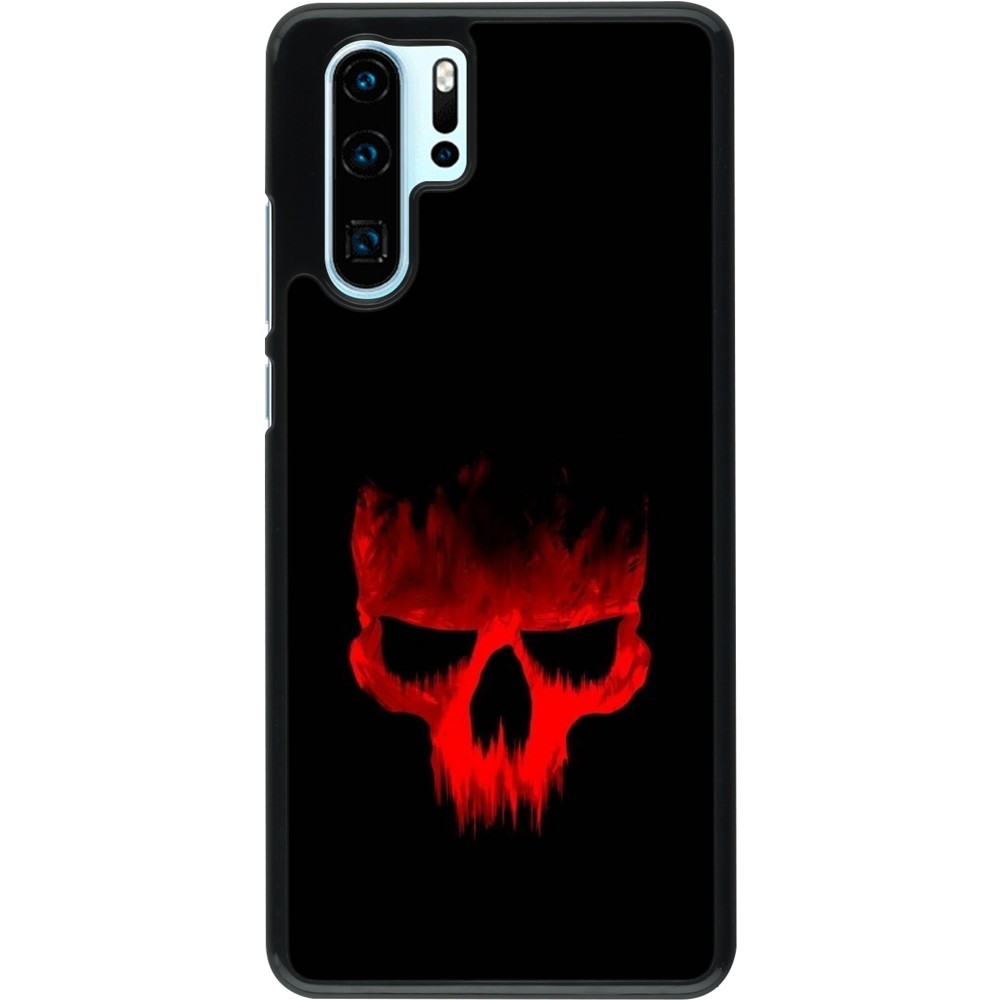 Huawei P30 Pro Case Hülle - Halloween 2023 scary skull