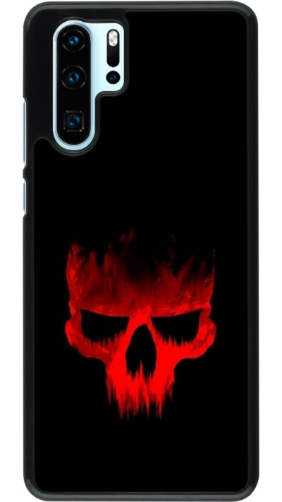 Huawei P30 Pro Case Hülle - Halloween 2023 scary skull