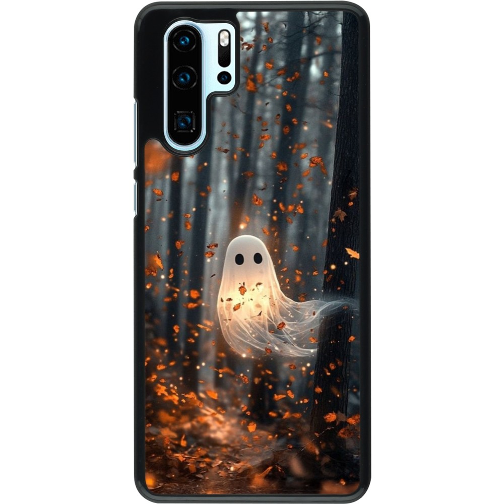 Coque Huawei P30 Pro - Halloween 2025 Ghost in the forest