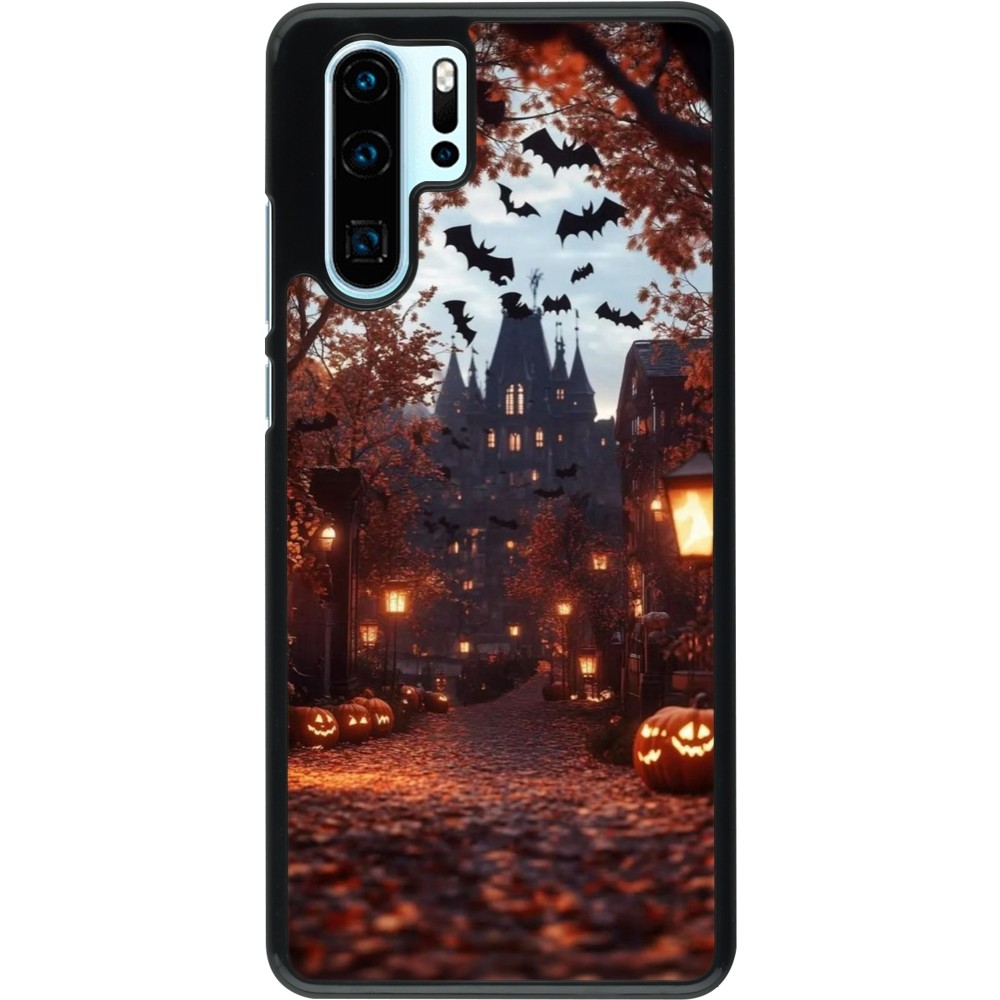 Coque Huawei P30 Pro - Halloween 2025 Haunted house