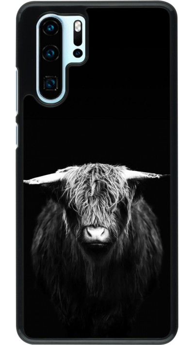 Coque Huawei P30 Pro - Highland calf black