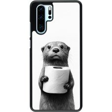 Coque Huawei P30 Pro - Loutre papier de toilette