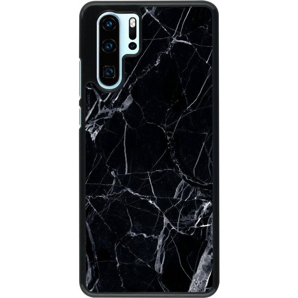 Hülle Huawei P30 Pro - Marble Black 01