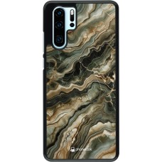 Huawei P30 Pro Case Hülle - Oliv Marmor