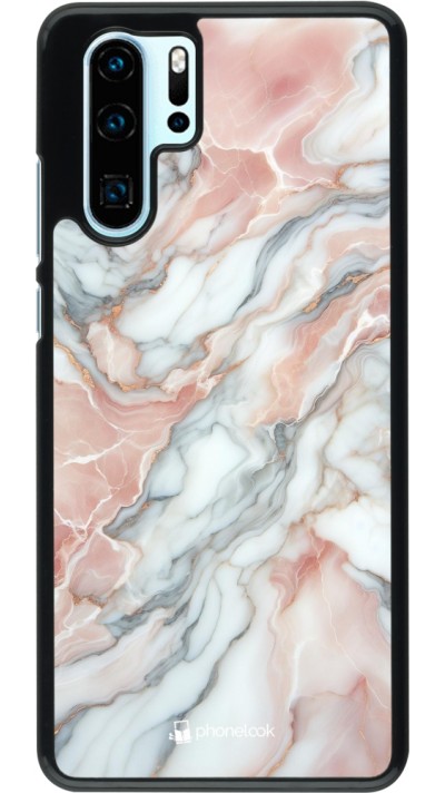 Coque Huawei P30 Pro - Marbre Rose Lumineux