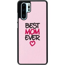 Huawei P30 Pro Case Hülle - Mom 2023 best Mom ever pink