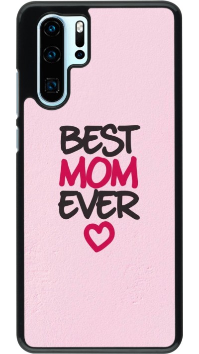 Huawei P30 Pro Case Hülle - Mom 2023 best Mom ever pink